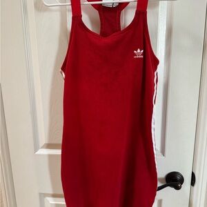 Adidas Originals Women’s Adicolor Classics Red Tight Summer dress Razorback